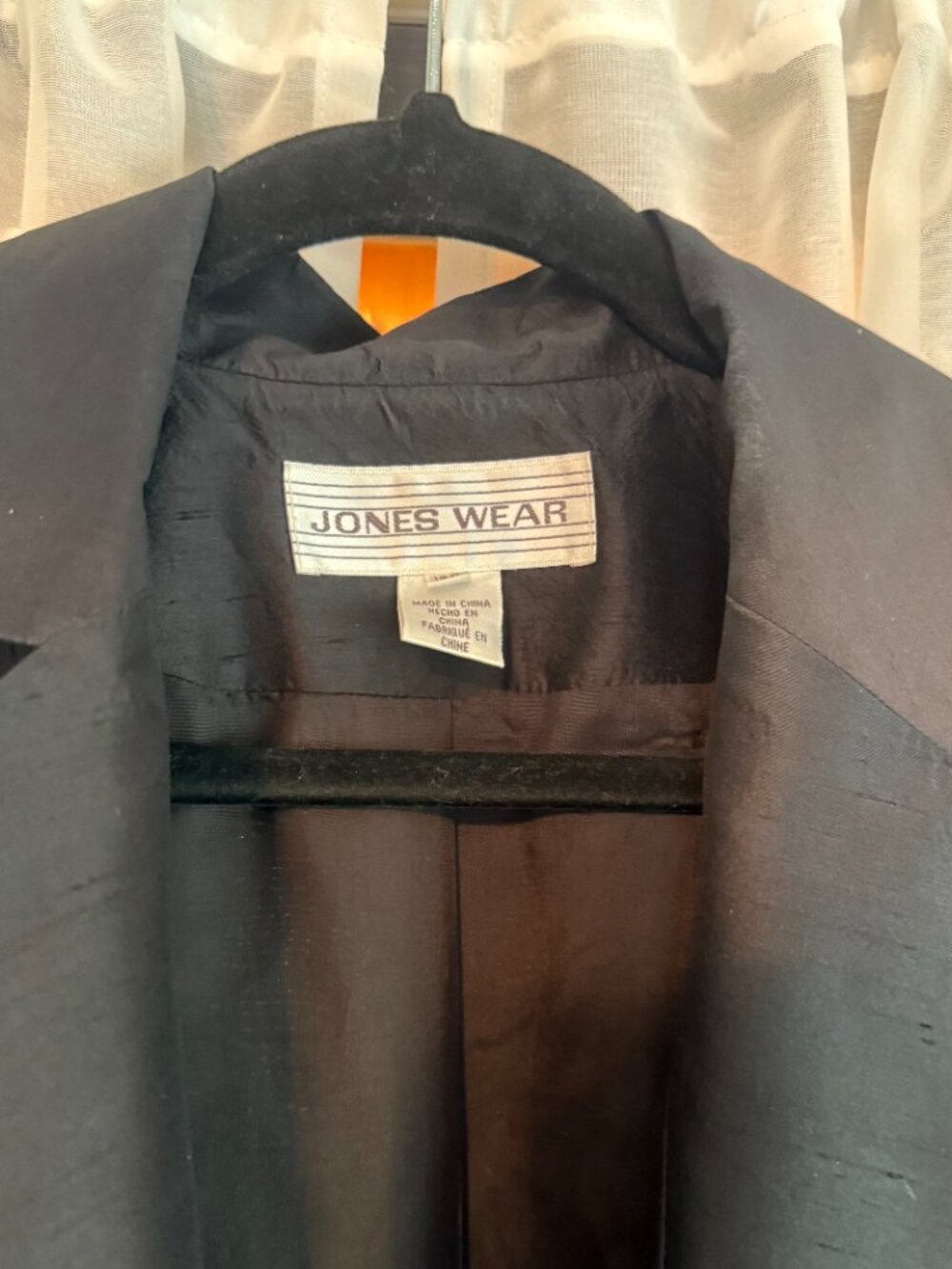 Vintage Jones Wear Silk Trench Coat - Picture 3 of 3